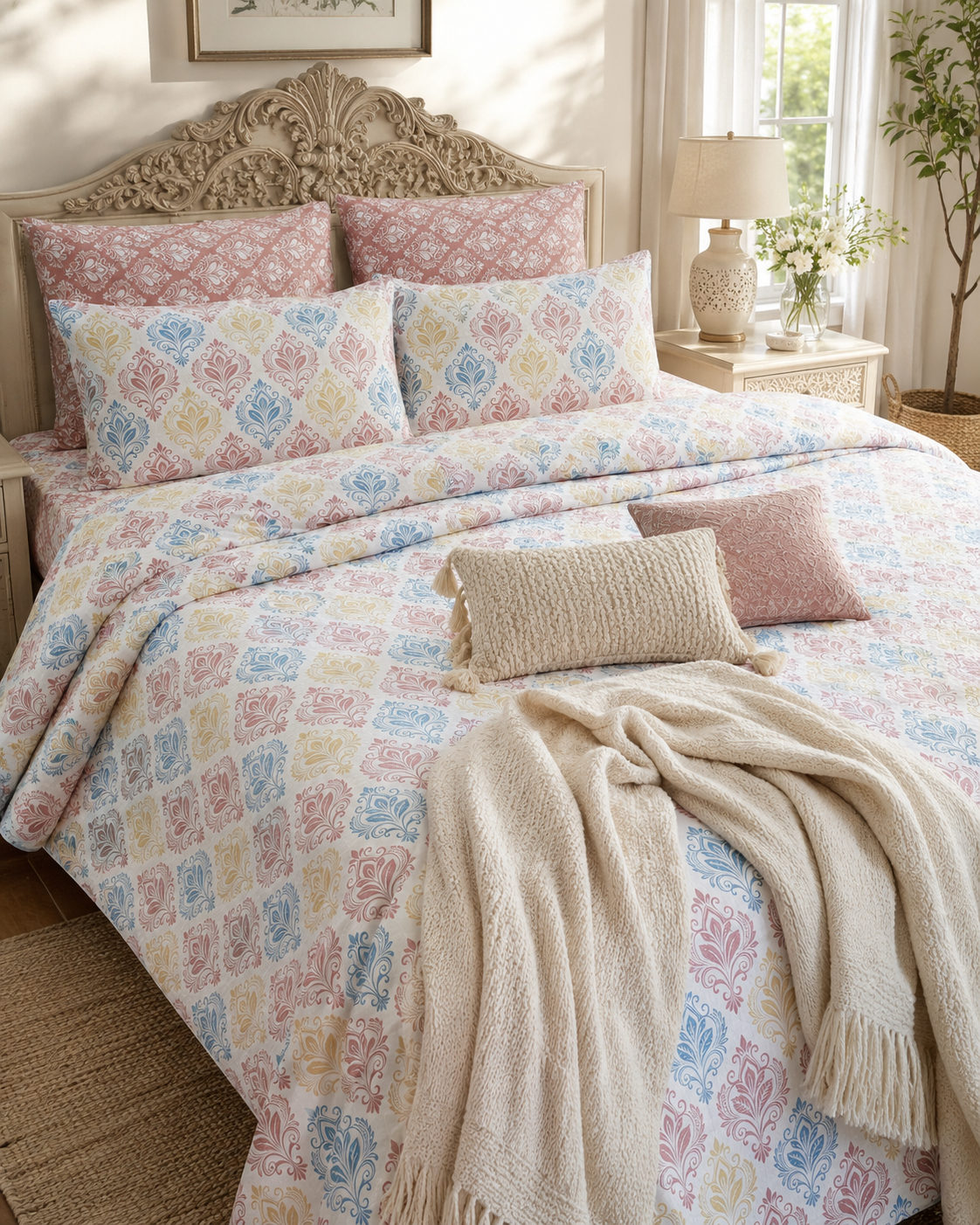 Pastel Motif Bedding Set 