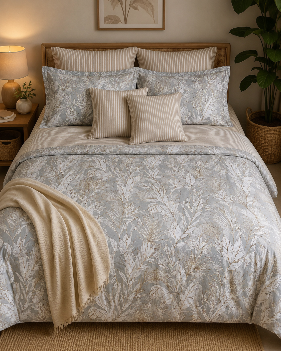 Silver Fern Escape Bed Set