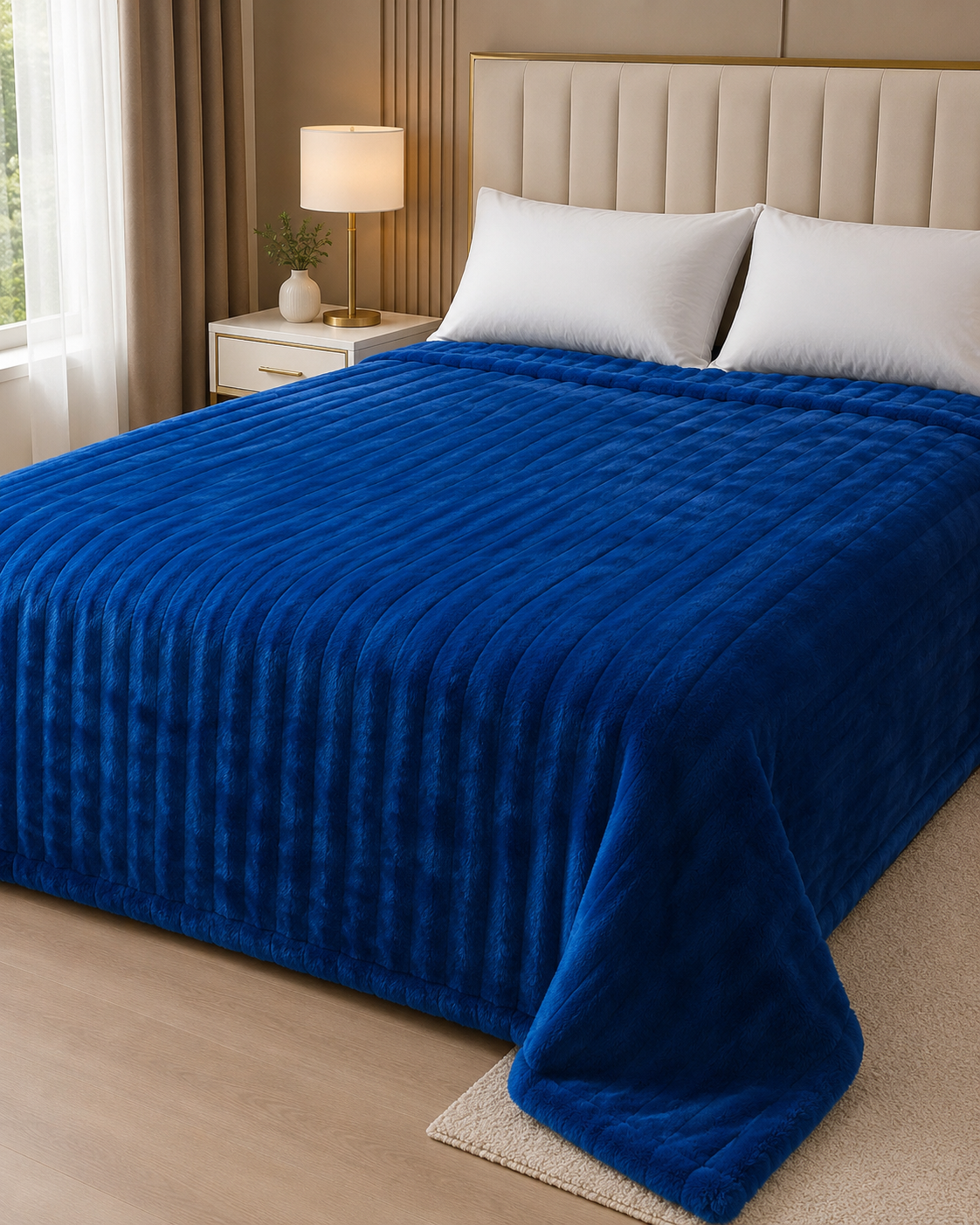 Fluffy Fleece Blue