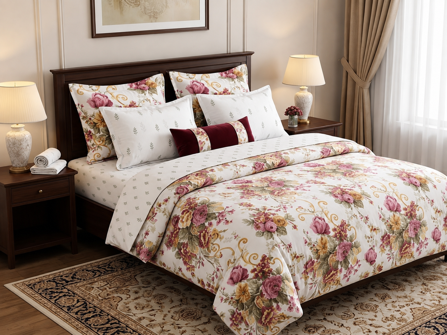 The Rose Garden Bed Set 