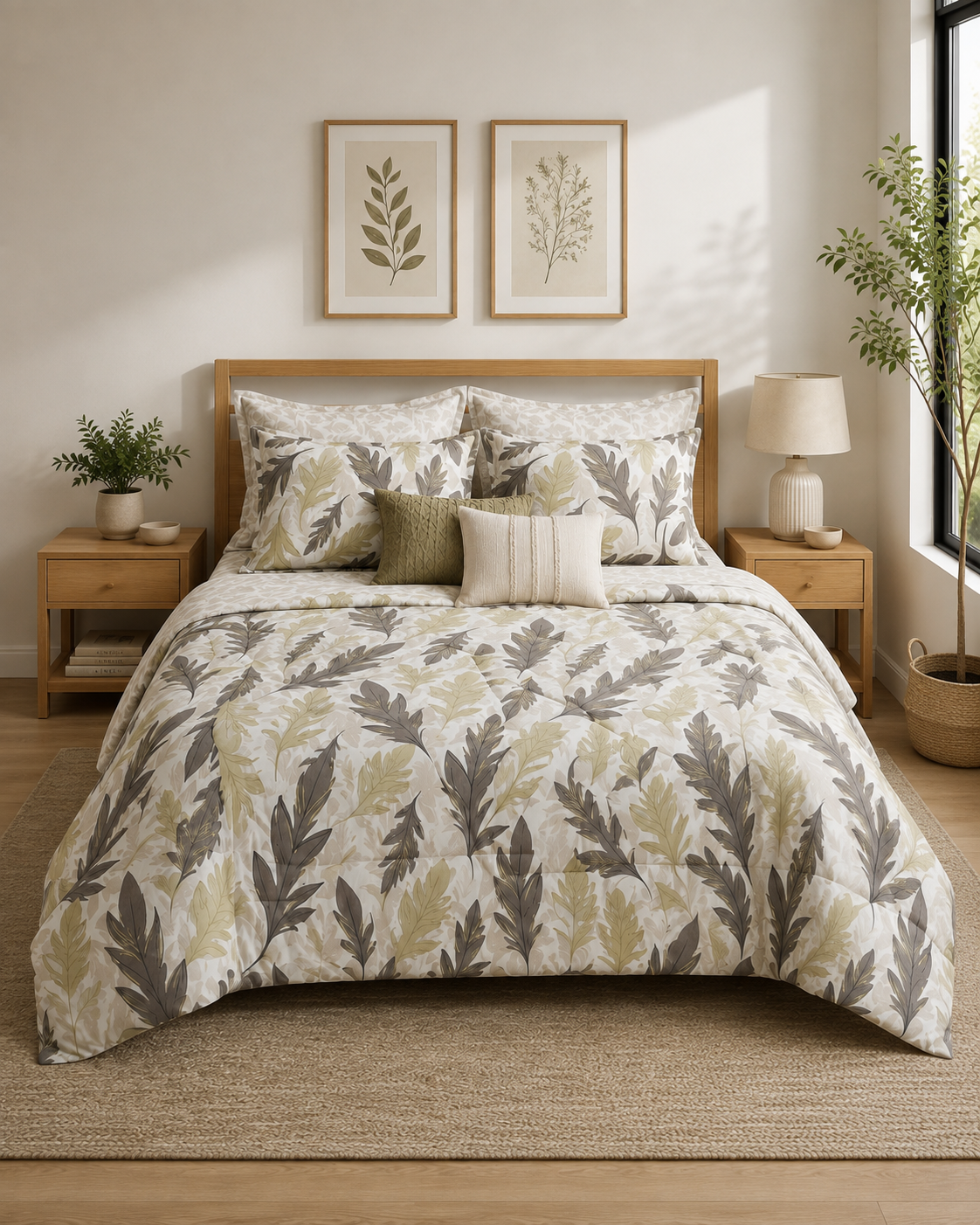Oak Leaf Serenity Bed Set
