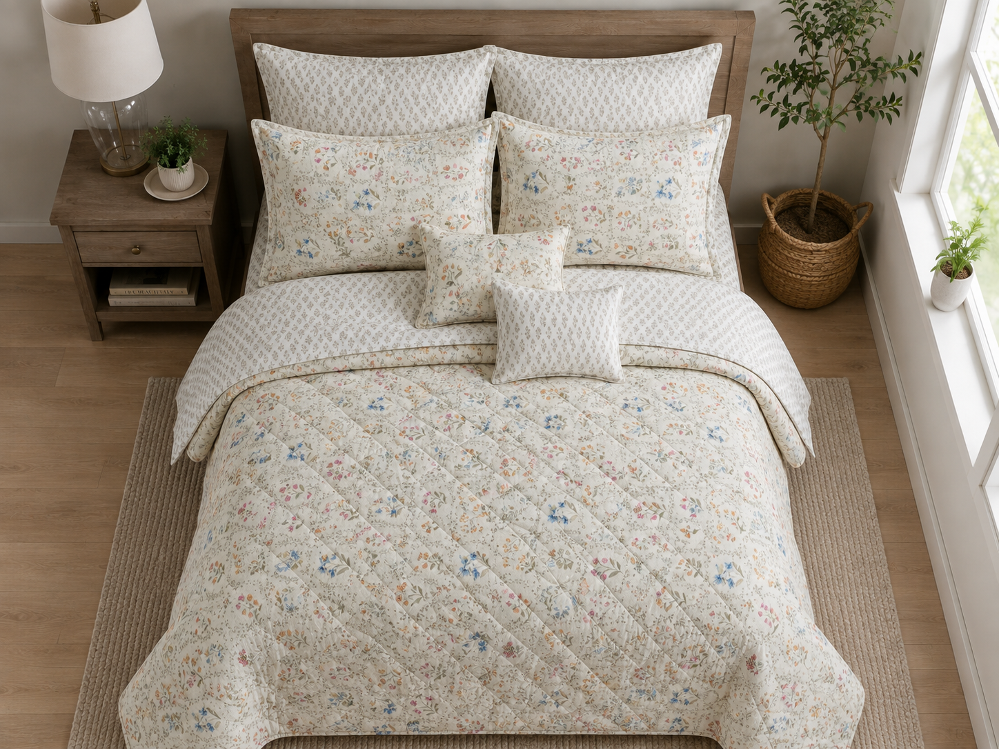 Pastel Prairie Bed Set 