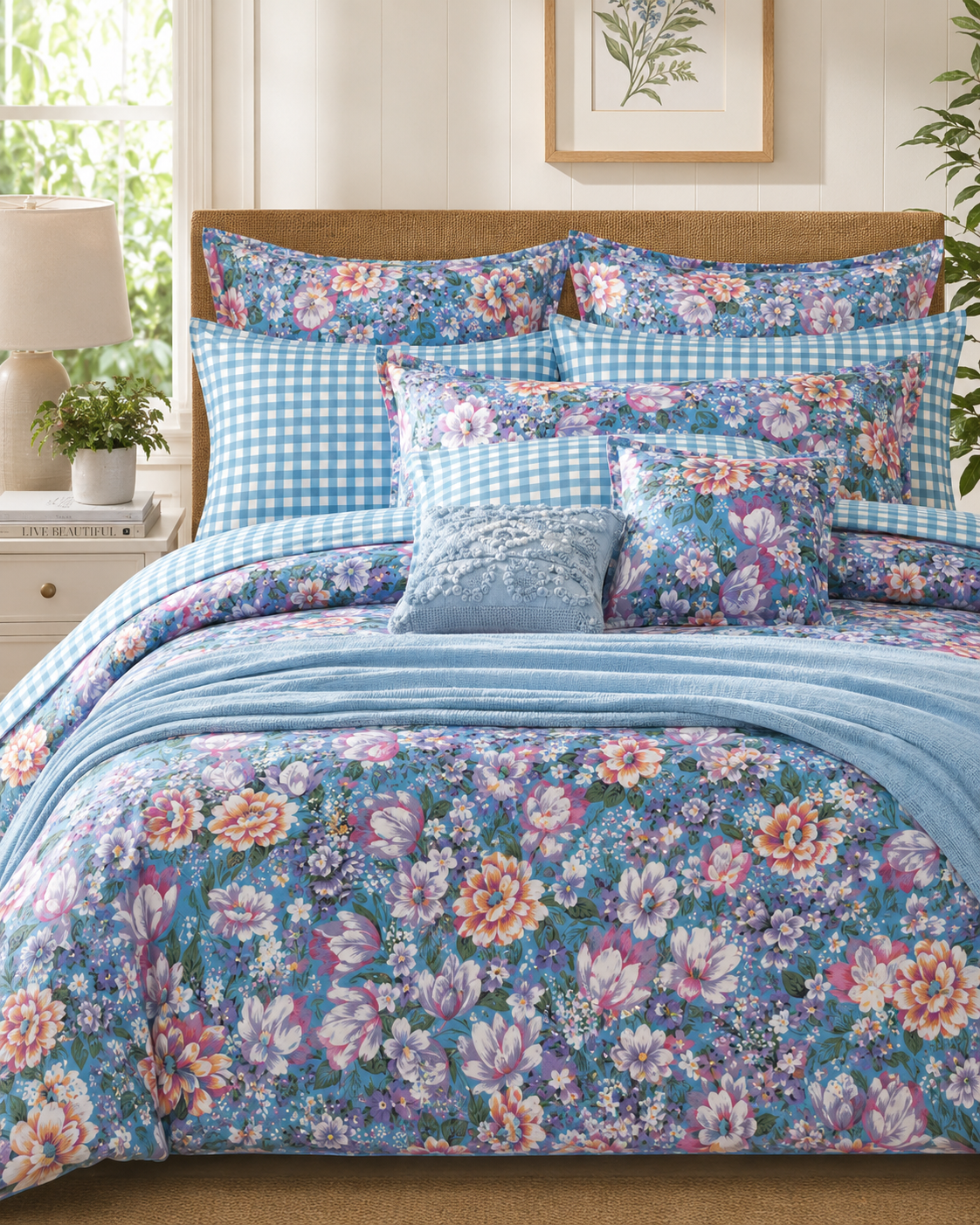Sky Meadows Comforter and Sheets 