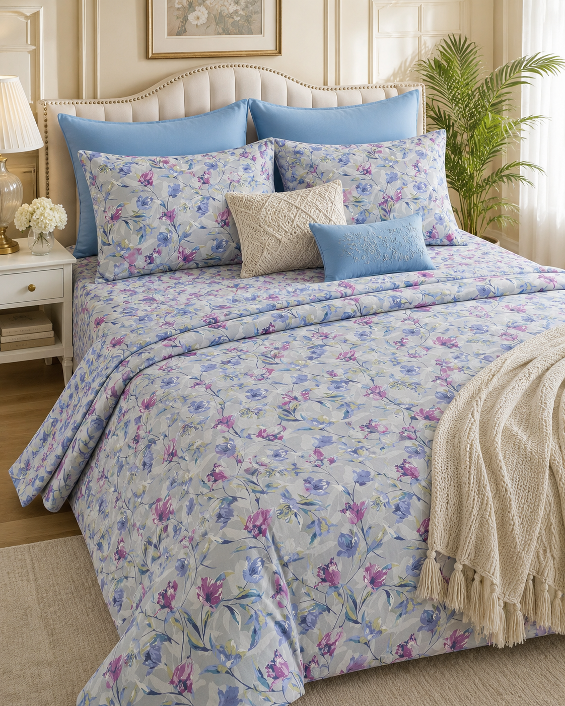 Lilac Serenade Bed Set 