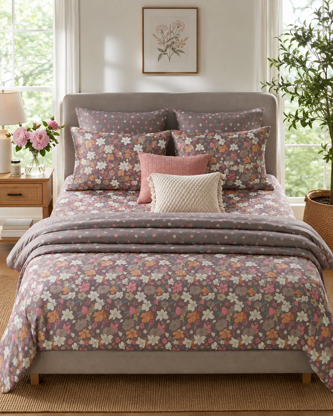 Dusky Meadow Bed Set