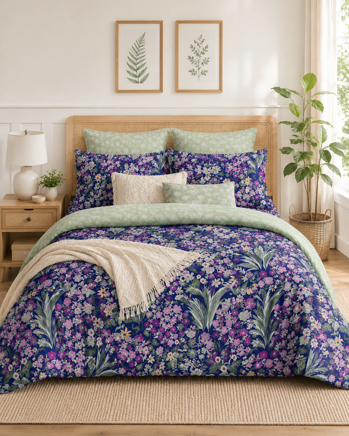 Multi floral sheets and sets