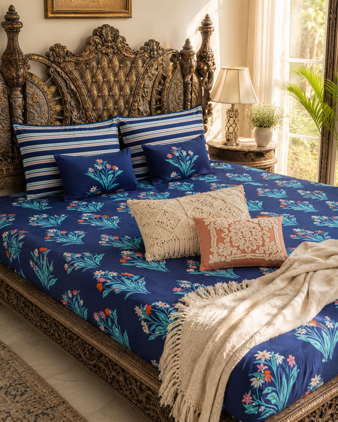 Royal Bloom Bed set 
