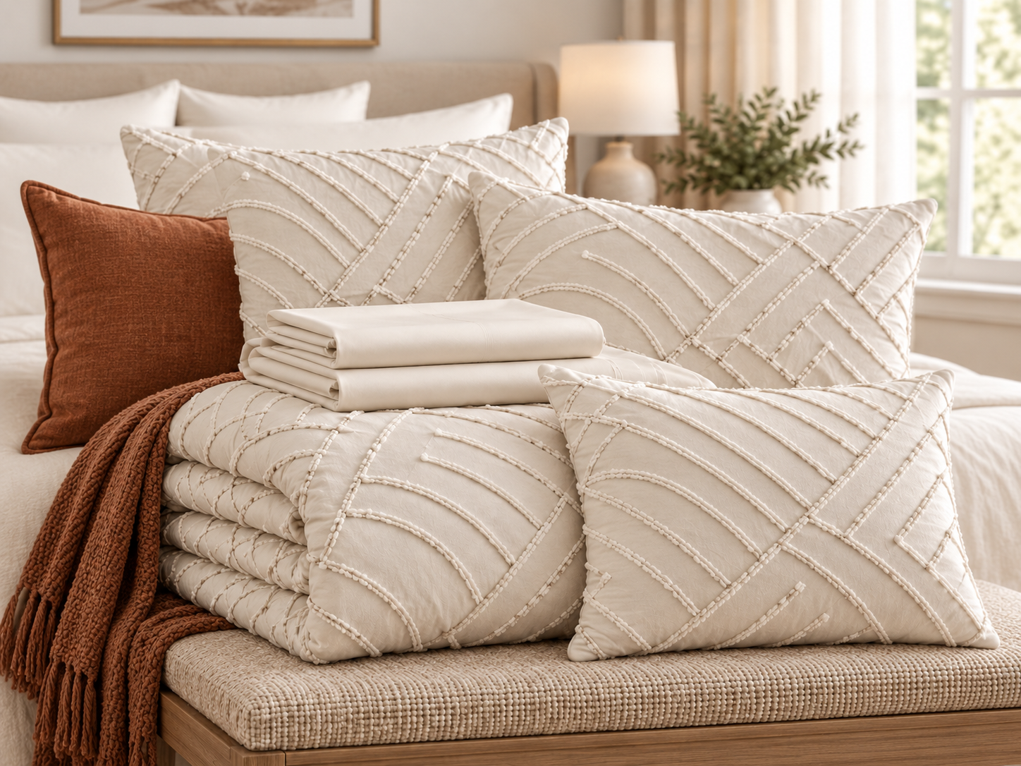 Woven Bohu Luxe Bed Sets