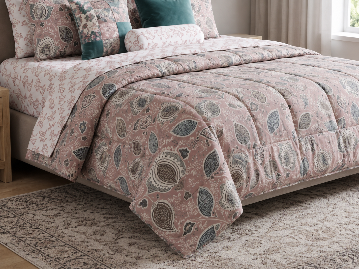 Dusty Rose Botanical set